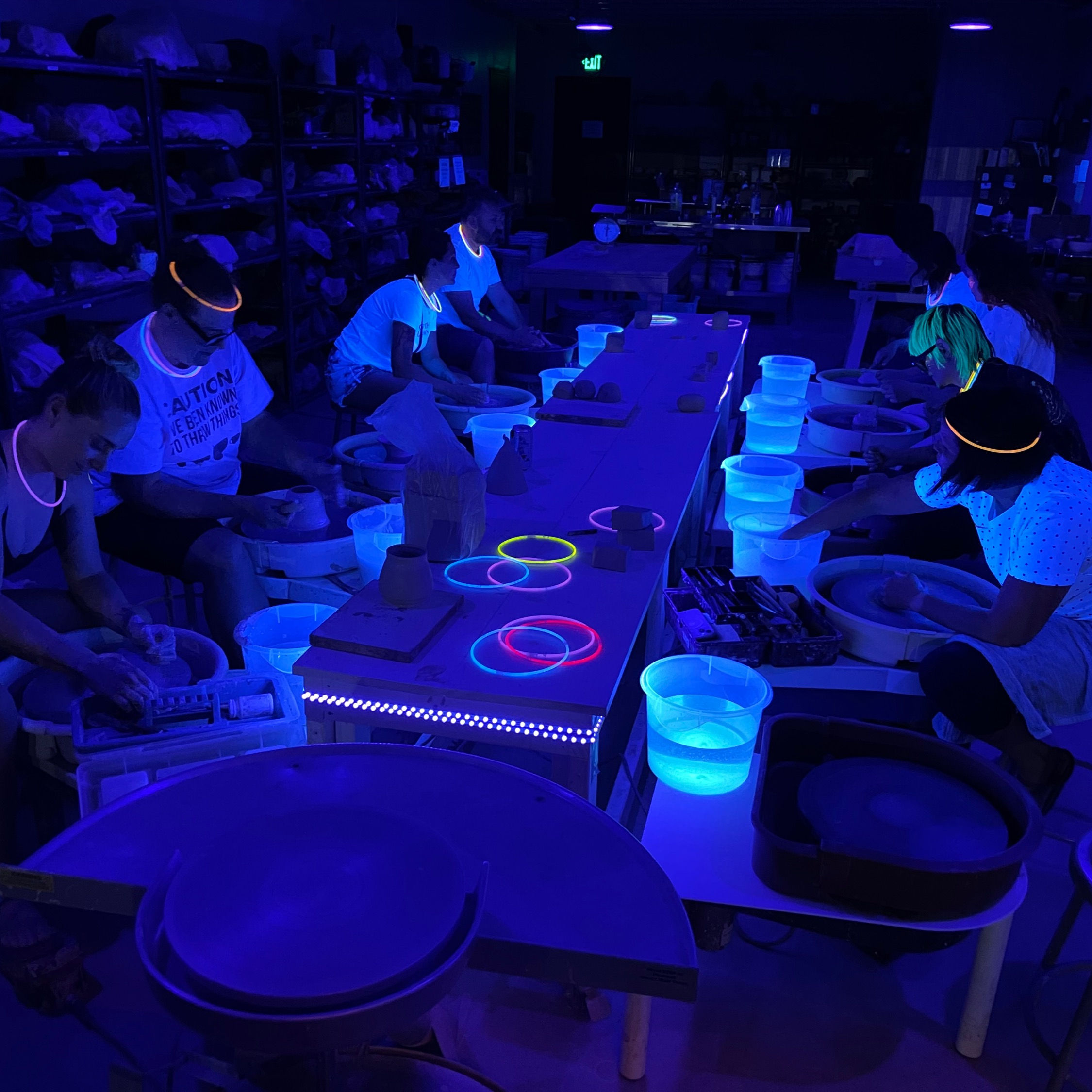 Halloween Glow Night Pottery - Art Haus - Salt Lake City, UT