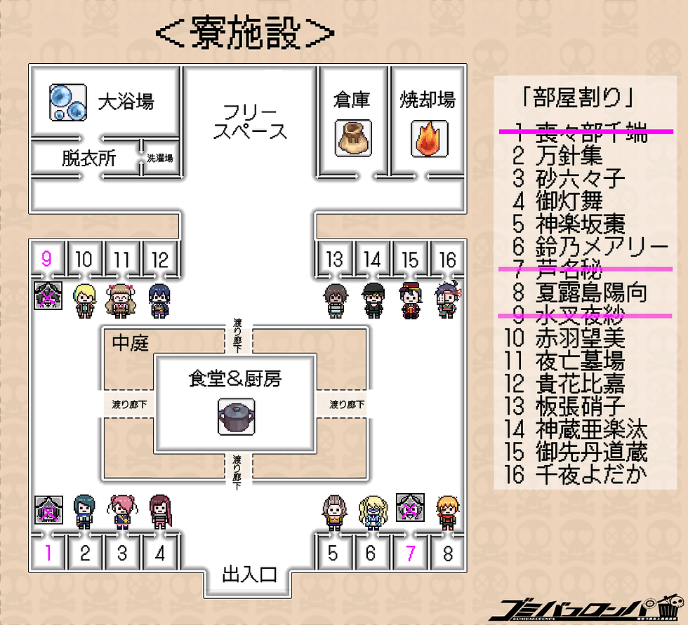 マップ寮１章のクロ