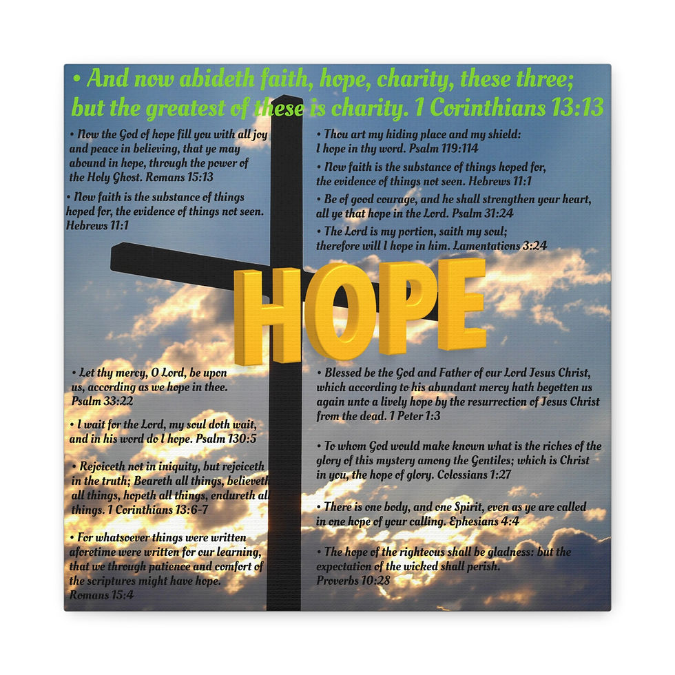 Thumbnail: Hope Set 2 of 3 Canvas Art, Stretched Canvas Print Wall Decor, Unique Gift