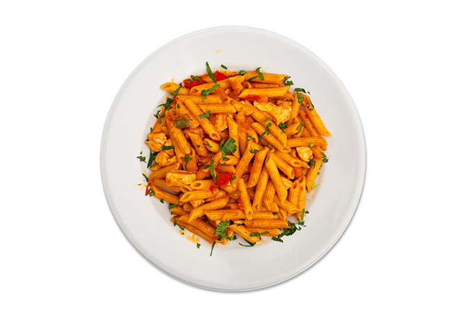 Arranged Food and Objects