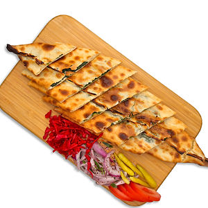 SPINACH AND CHEESE PIDE