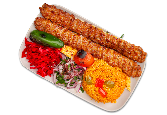 Arranged Food and Objects