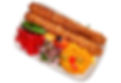Arranged Food and Objects