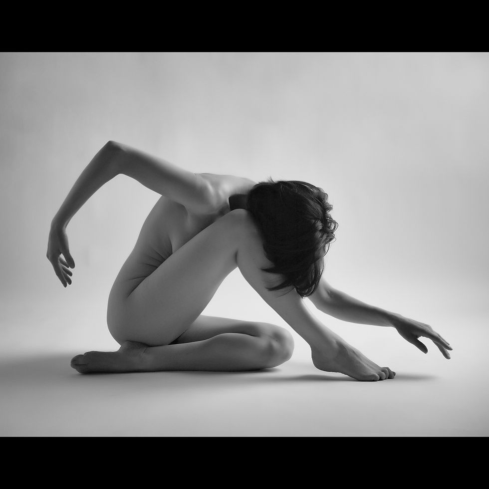 Fine art nude image of female form 