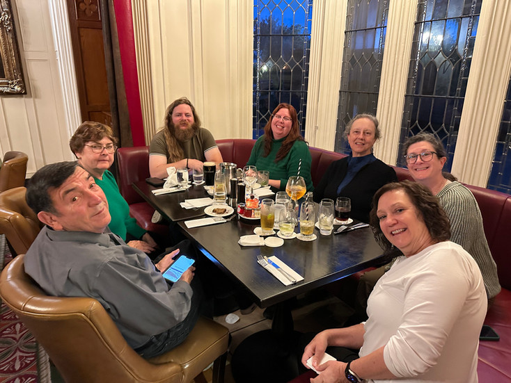 Dinner at Clontarf Castle Hotel, Dublin