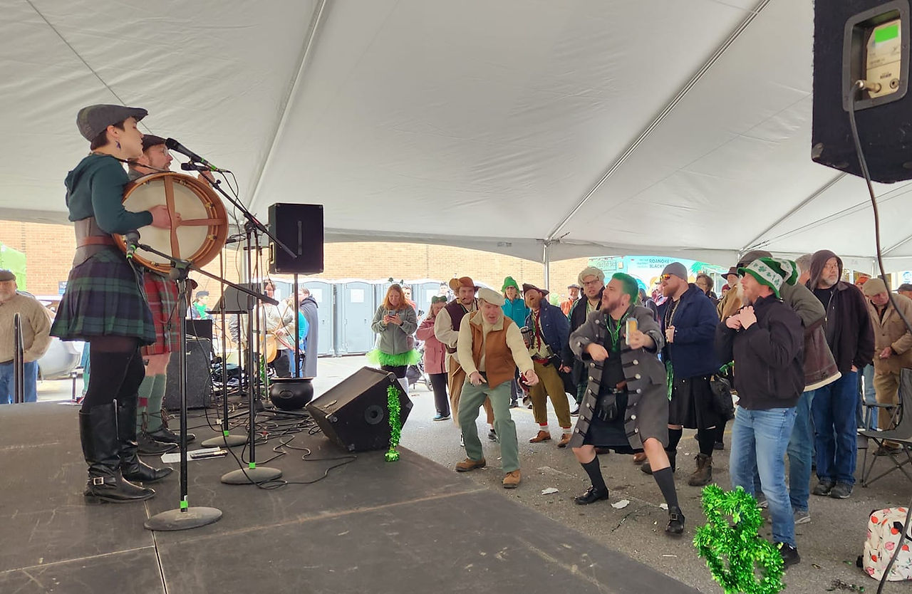 Kinnfolk perform for Corned Beef Celtic Celebration