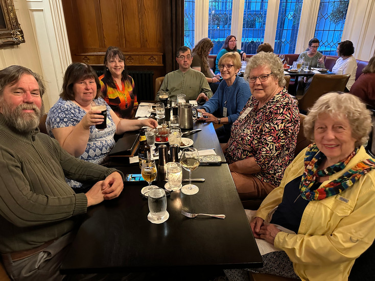 Dinner at Clontarf Castle Hotel, Dublin