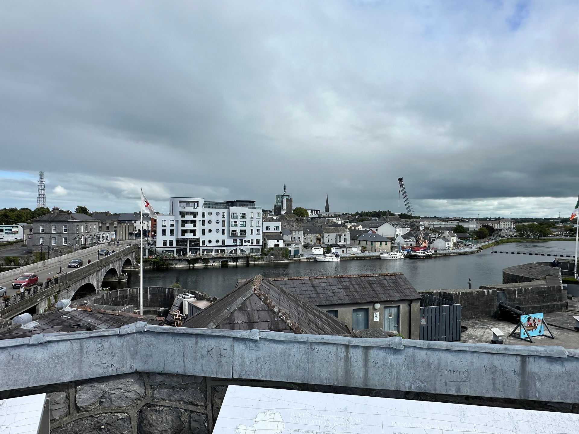 View from Athlone Castle
