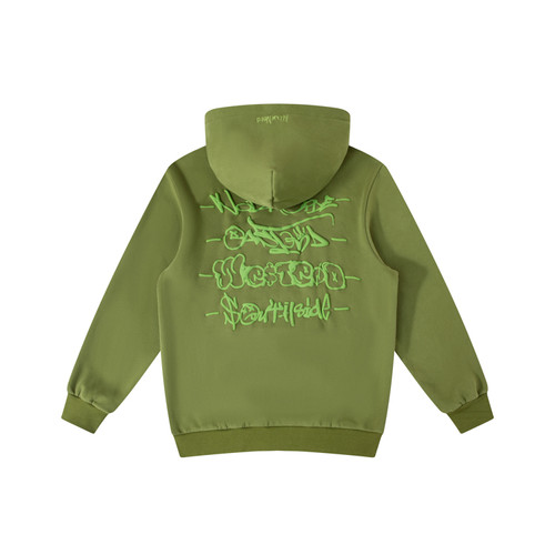 Richmond “Post Card” Hoodie (Olive) | ALL WE NEED