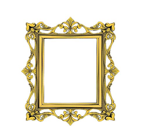 gold decorative frame .png