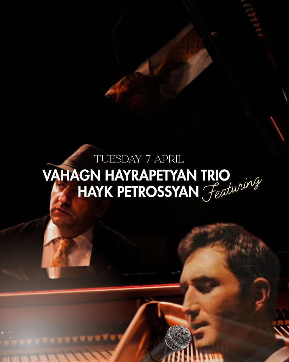 Vahagn Hayrapetyan Trio featuring Hayk Petrossyan