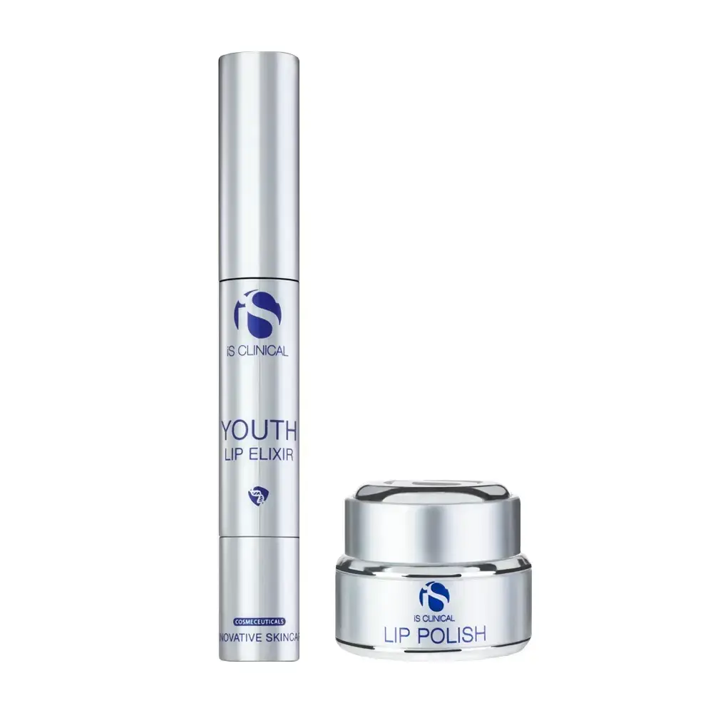 Complex de buze rejuvenator (exfoliant + elixir) iS CLINICAL Lip Duo