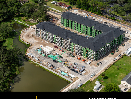 Construction Update: Douglas Grand at Telecom Park Progressing as Planned