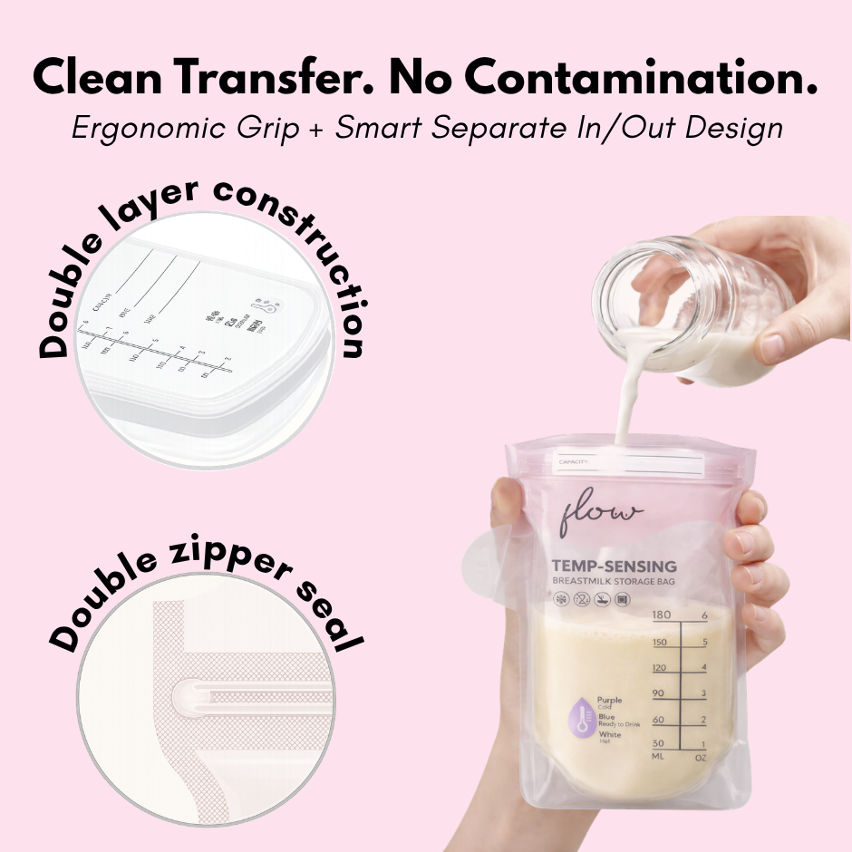 Thumbnail: Flow TEMP-Sensing Breast Milk Storage Bags (30pcs)