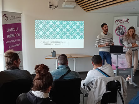 Conférence pour les formés ADVMS et les professionnels sur le thème « Quelle place laisser aux aidants »