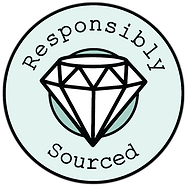 Responsibly sourced gemstones badge