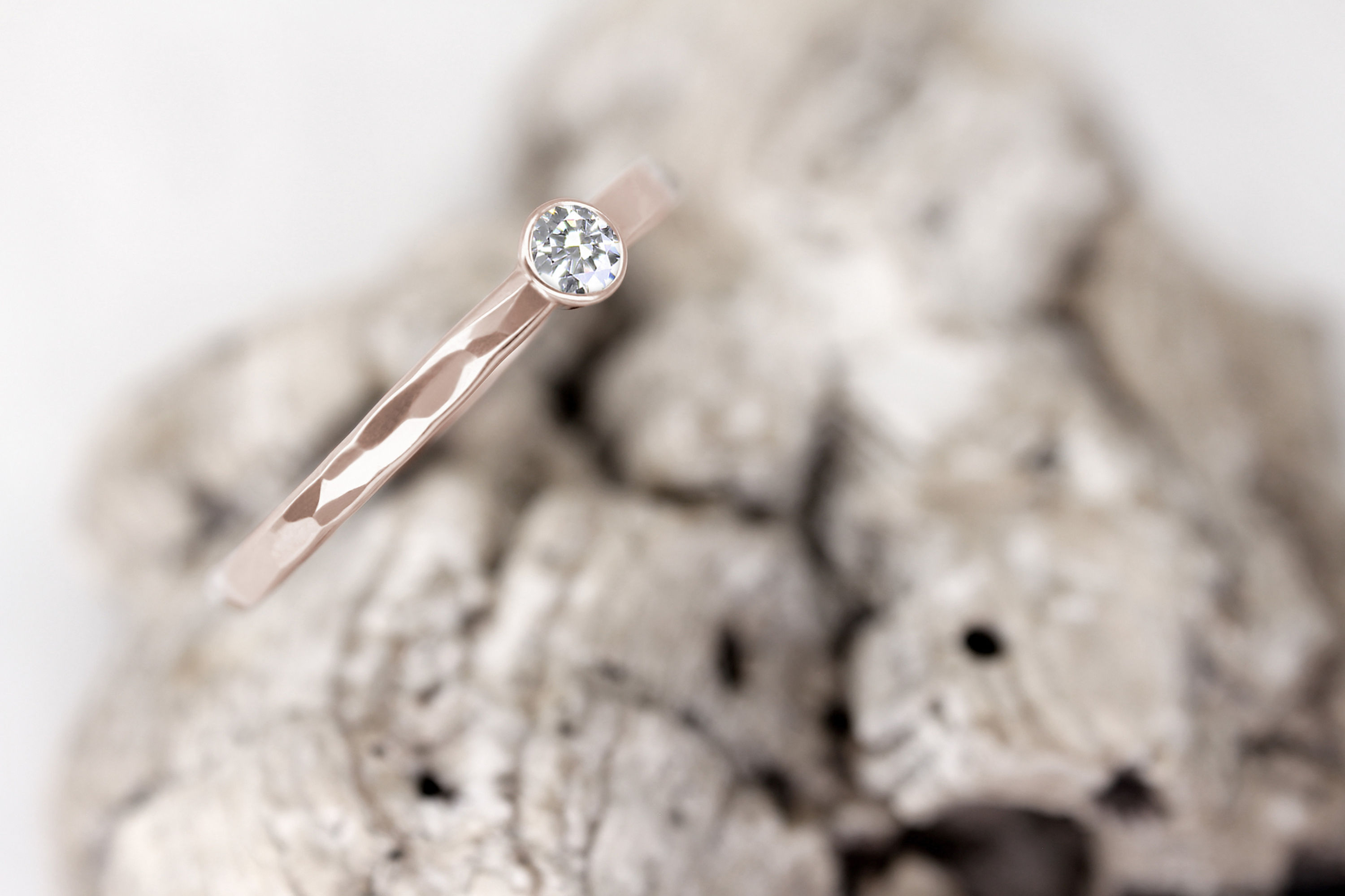 RAPTURE • FairTrade Gold and Conflict Free Diamond Engagement Ring