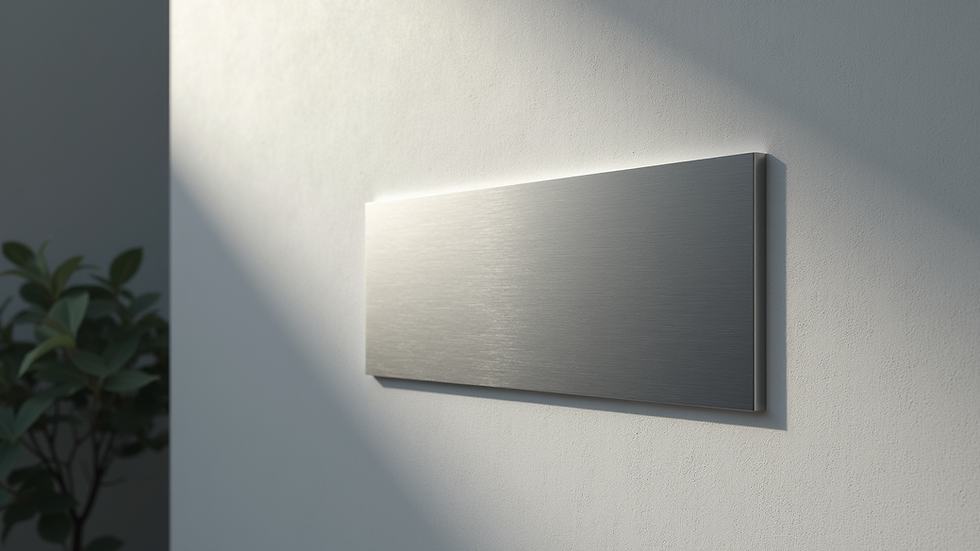 Vue rapprochée d’une plaque d’acier S355 avec surface lisse et uniforme