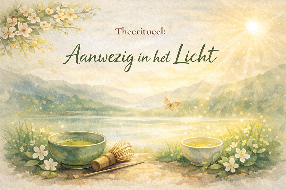 Theeritueel: Aanwezigheid in Licht