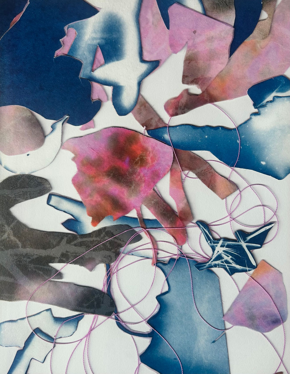 Thumbnail: Throughlines Installation: Print Edition II