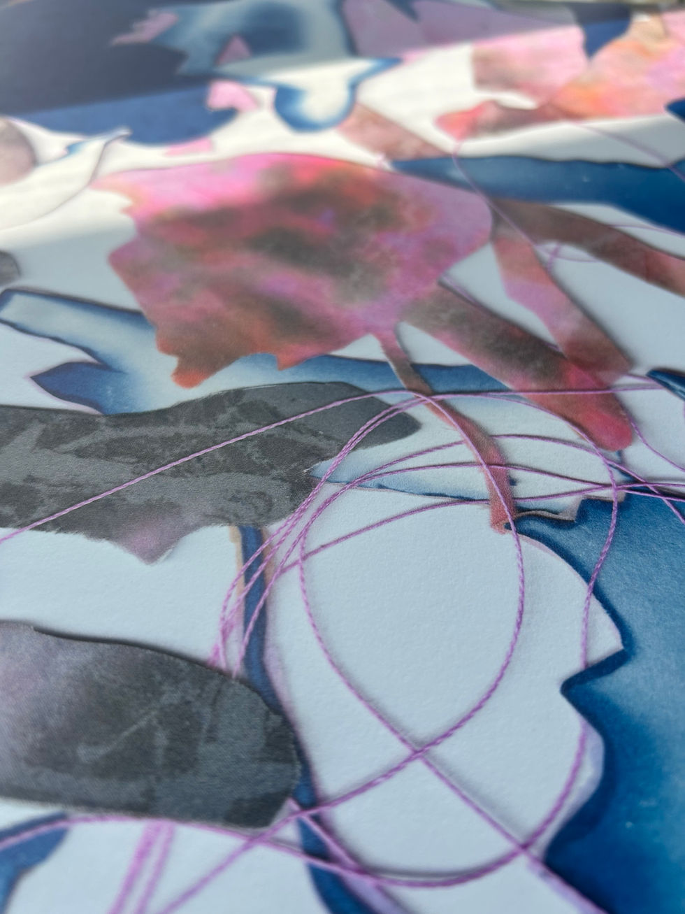 Thumbnail: Throughlines Installation: Print Edition II