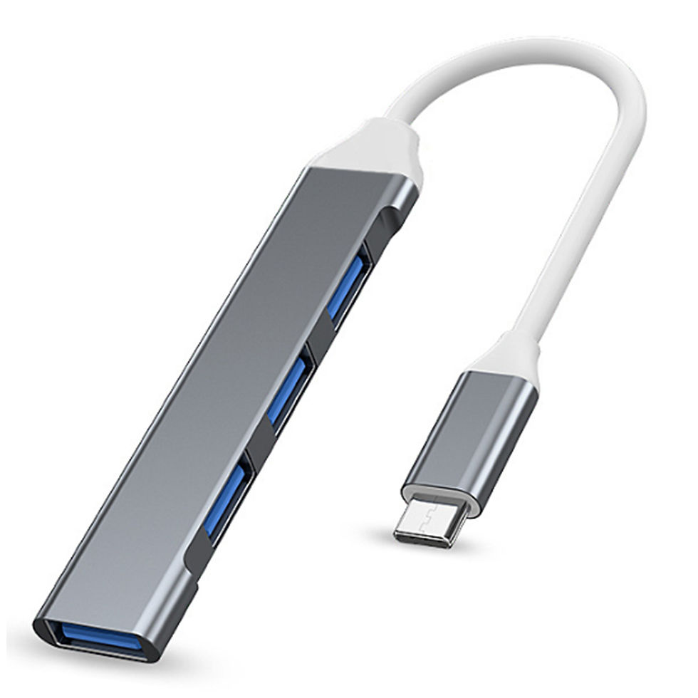 Miniatura: USB C HUB 3.0 Type C 3.1 4 Port Multi Splitter Adapter OTG For Xiaomi Lenovo Mac
