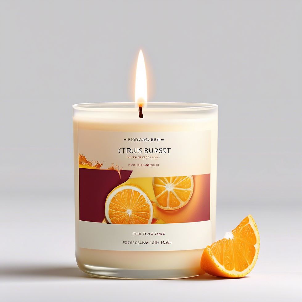 Citrus Burst Candle