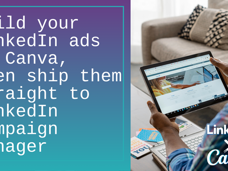 Build Your Linkedin ads in Canva