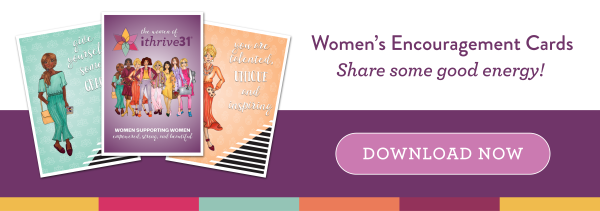 ithrive31 Women's Encouragement Cards