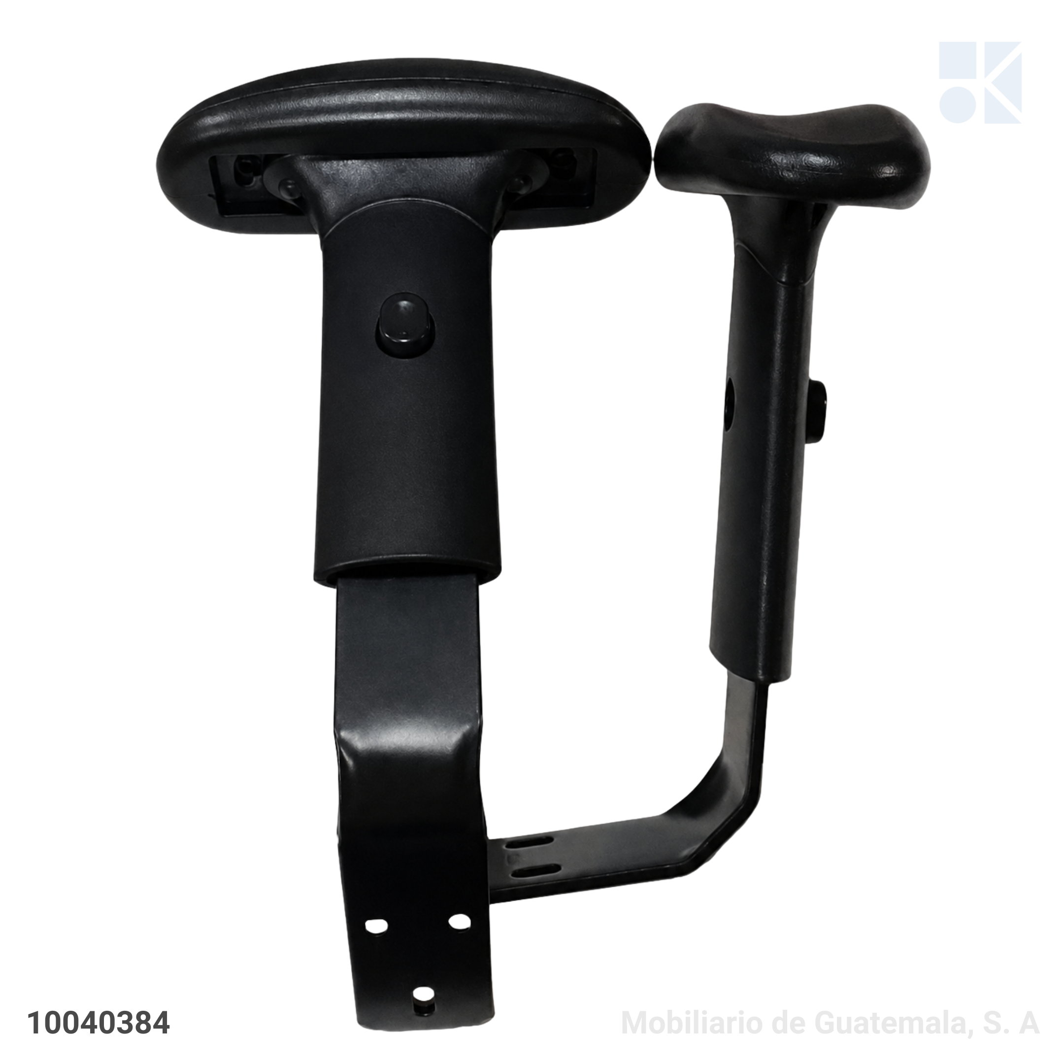 Par de brazos en T para sillas modelos C04