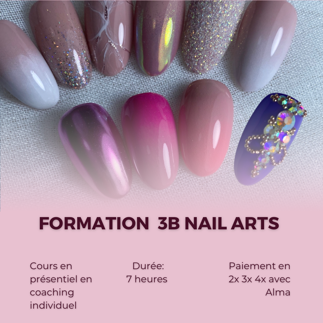 FORMATION 3B NAIL ART
