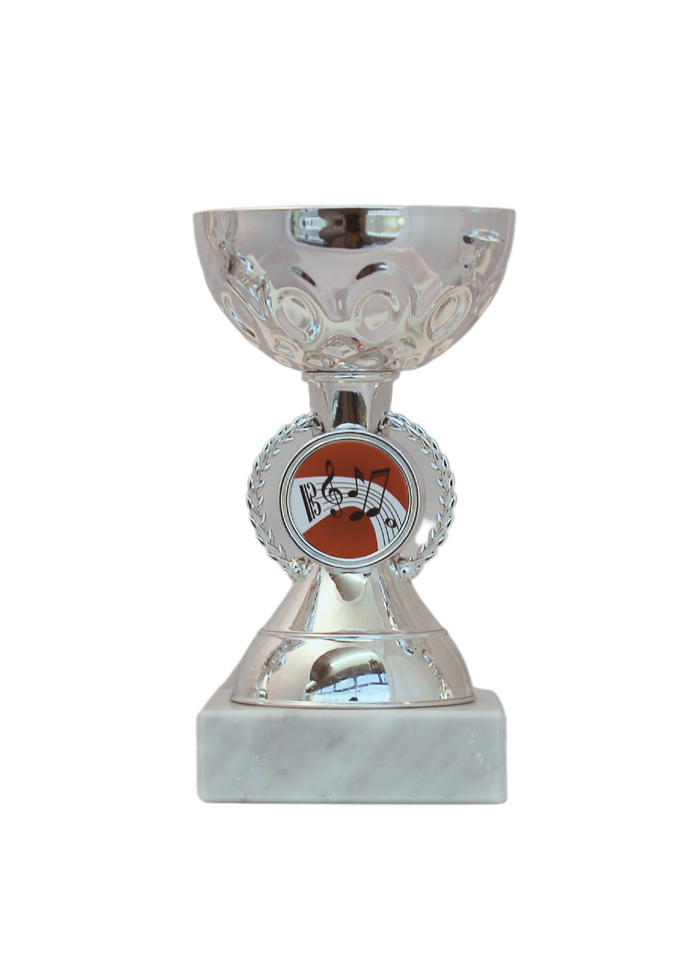 Thumbnail: Half Bowl Trophy with wreath