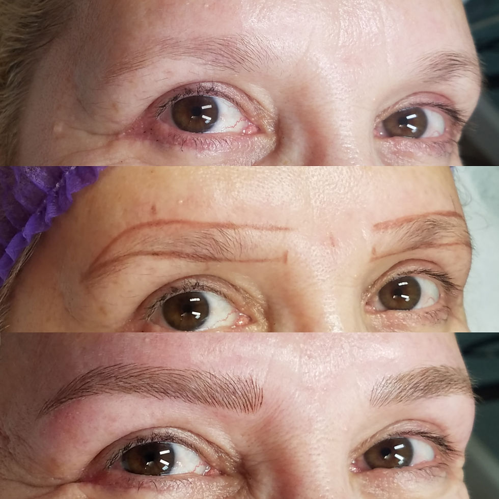 Eyebrow Microblading