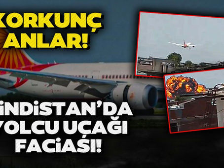 HİNDİSTAN'DA YOLCU UÇAĞI KAZASI