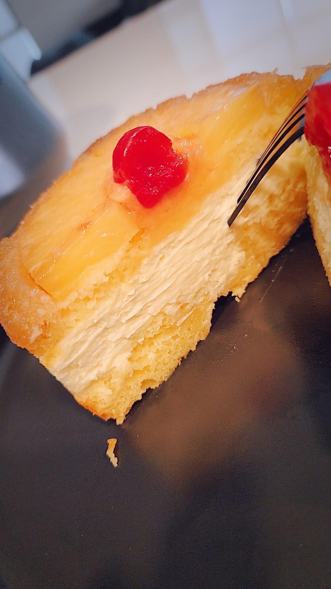 Pineapple Upside Down Cheesecake