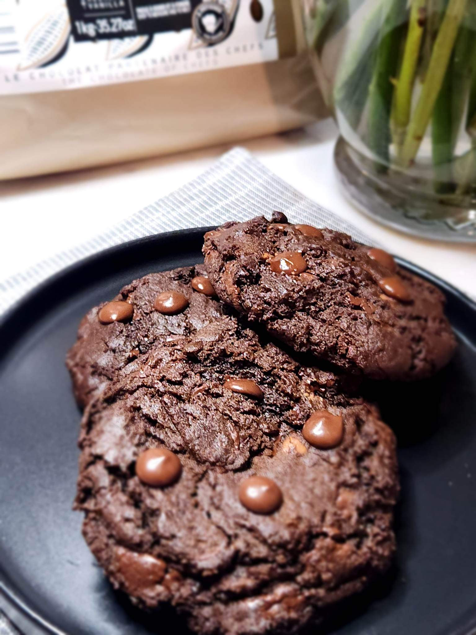Sweet Connie's Double Chocolate Chip Cookies