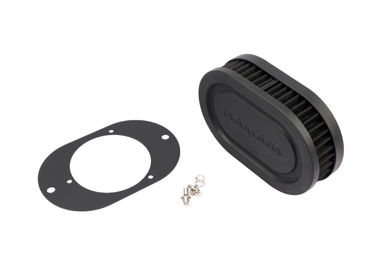 Pleated Carburettor Air Filter Baseplate to fit Weber 23/32 TLD 40mm Int Height
