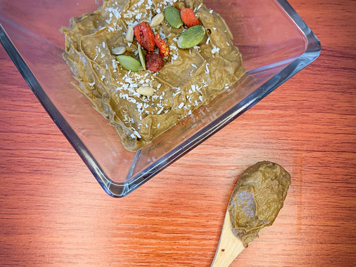 Mousse de palta y cacao 