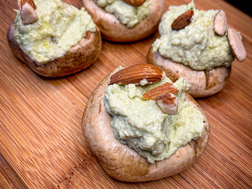 Champiñones rellenos 