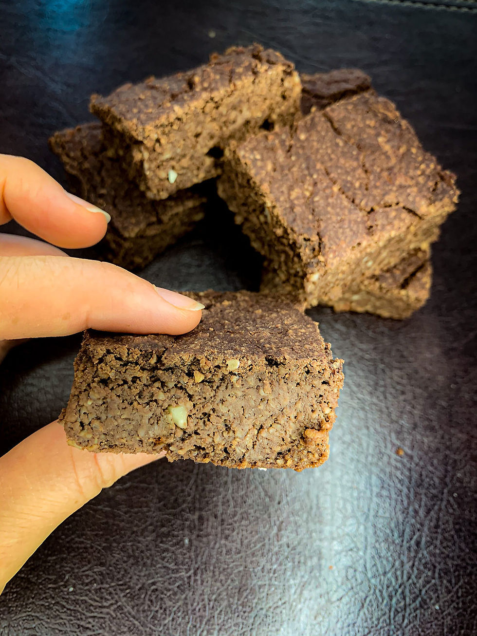 Brownie de manzana - Nutricionista Online Karina Herrera