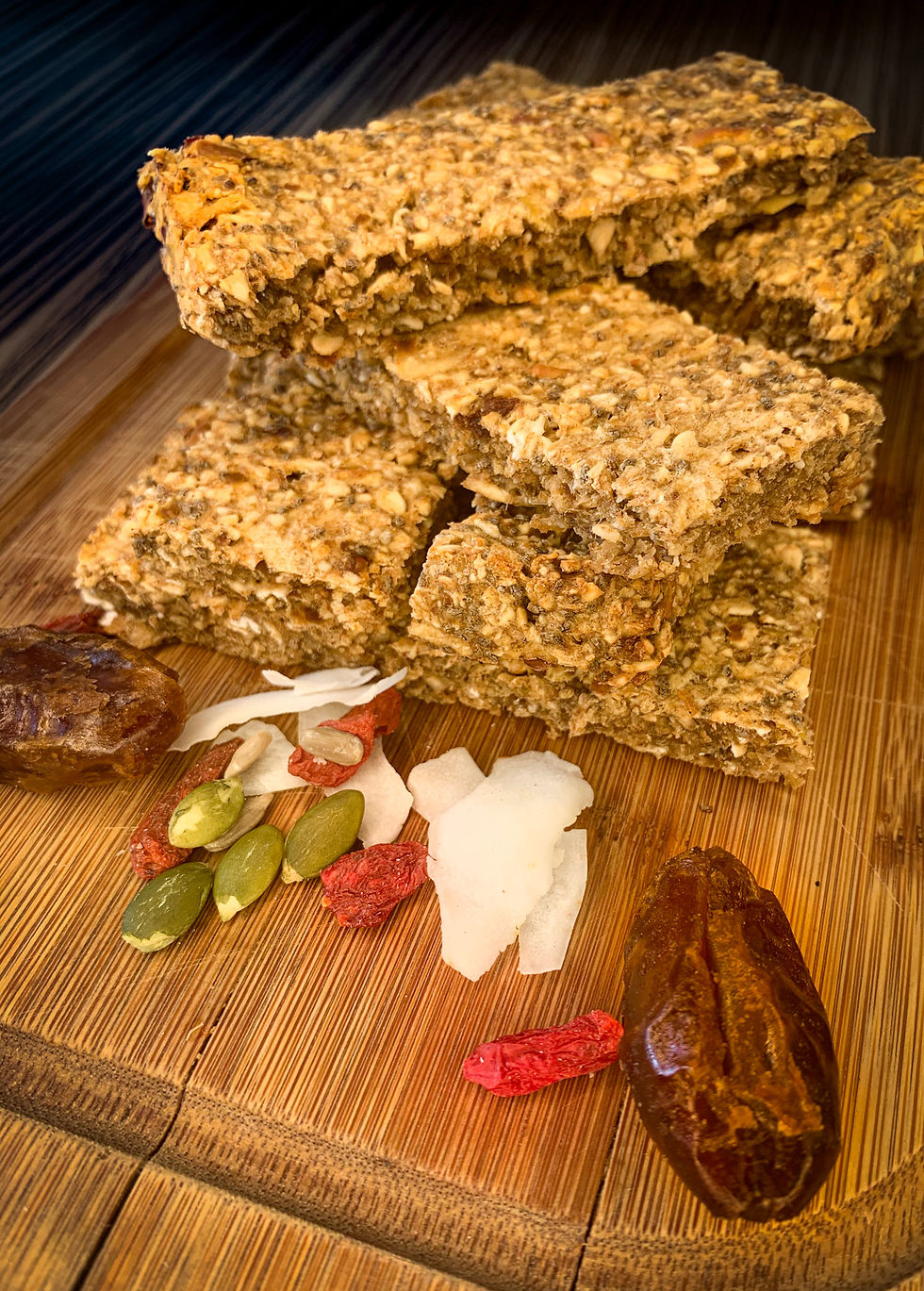Barra de cereal: manzana y canela - Nutricionista Online Karina Herrera