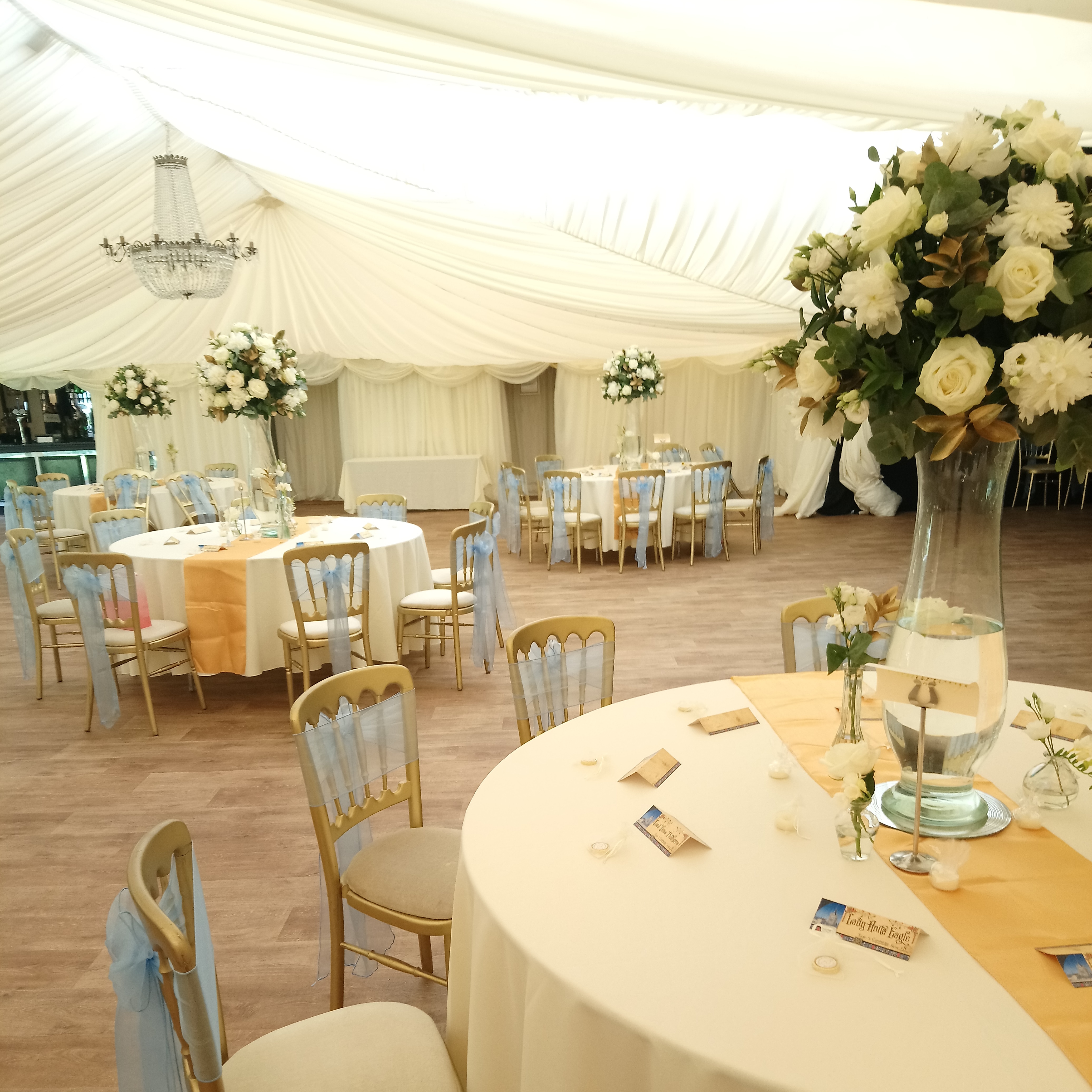 Luxury Marquee Centrepieces