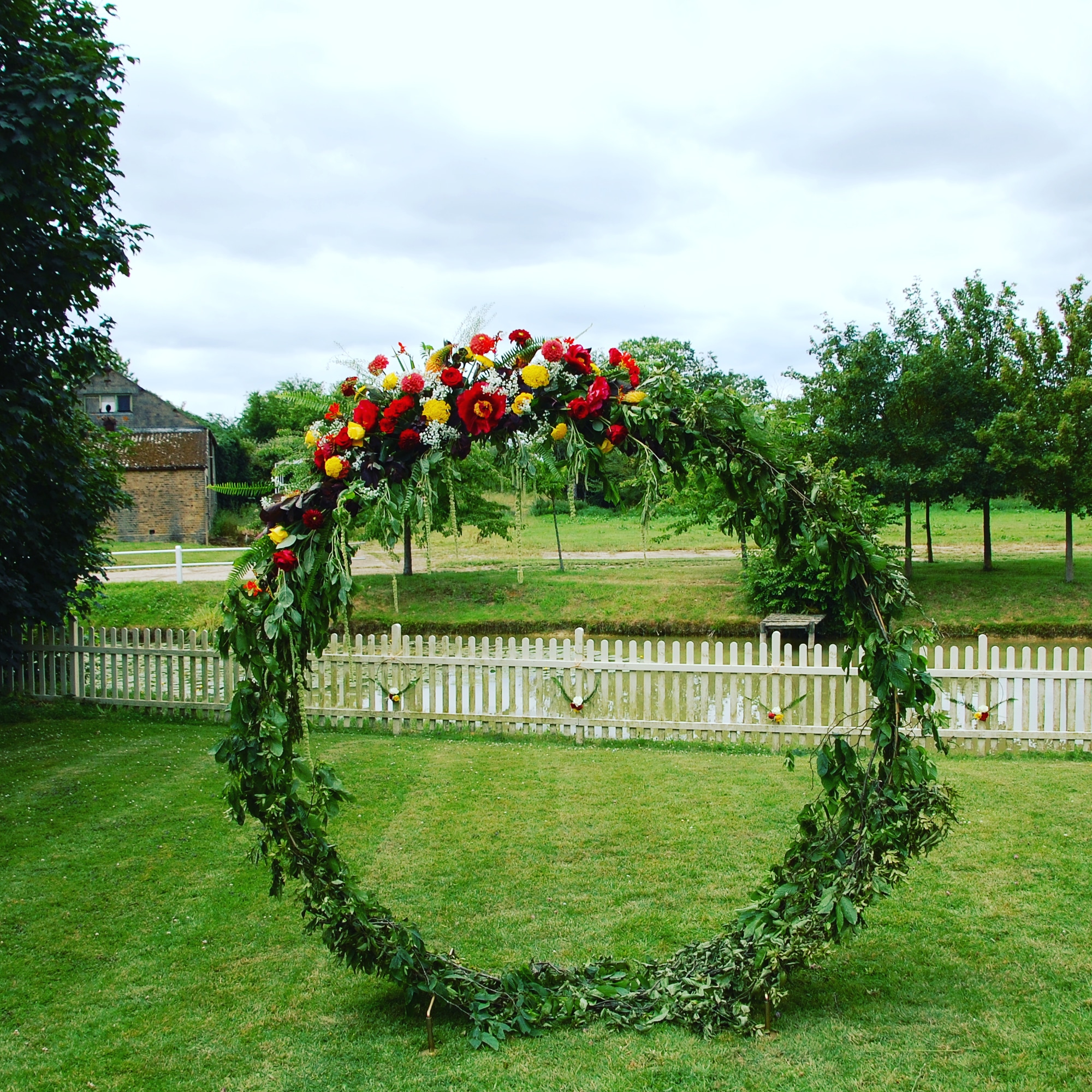 Outdoor Ceremony Moongate