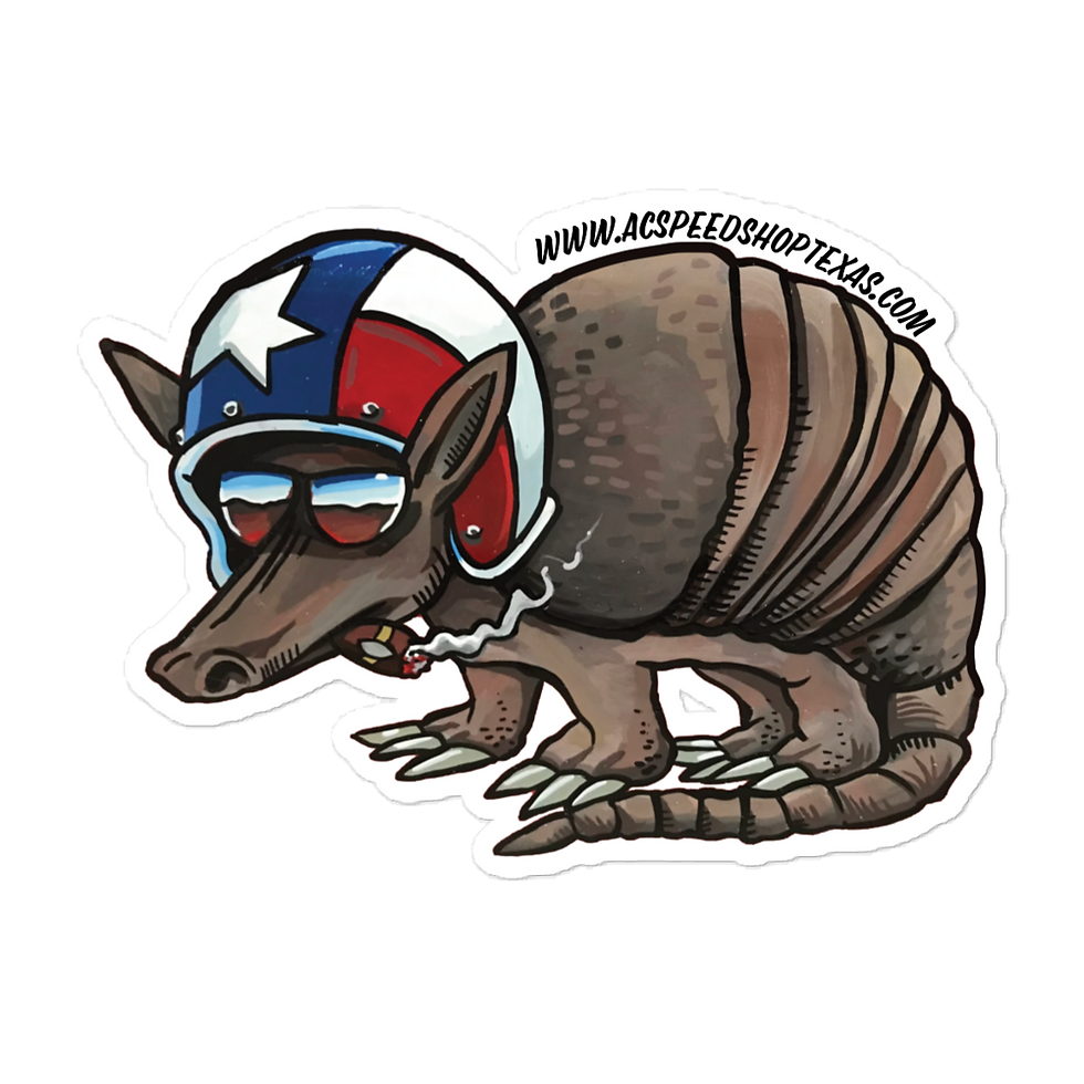 Thumbnail: Speedadillo Sticker