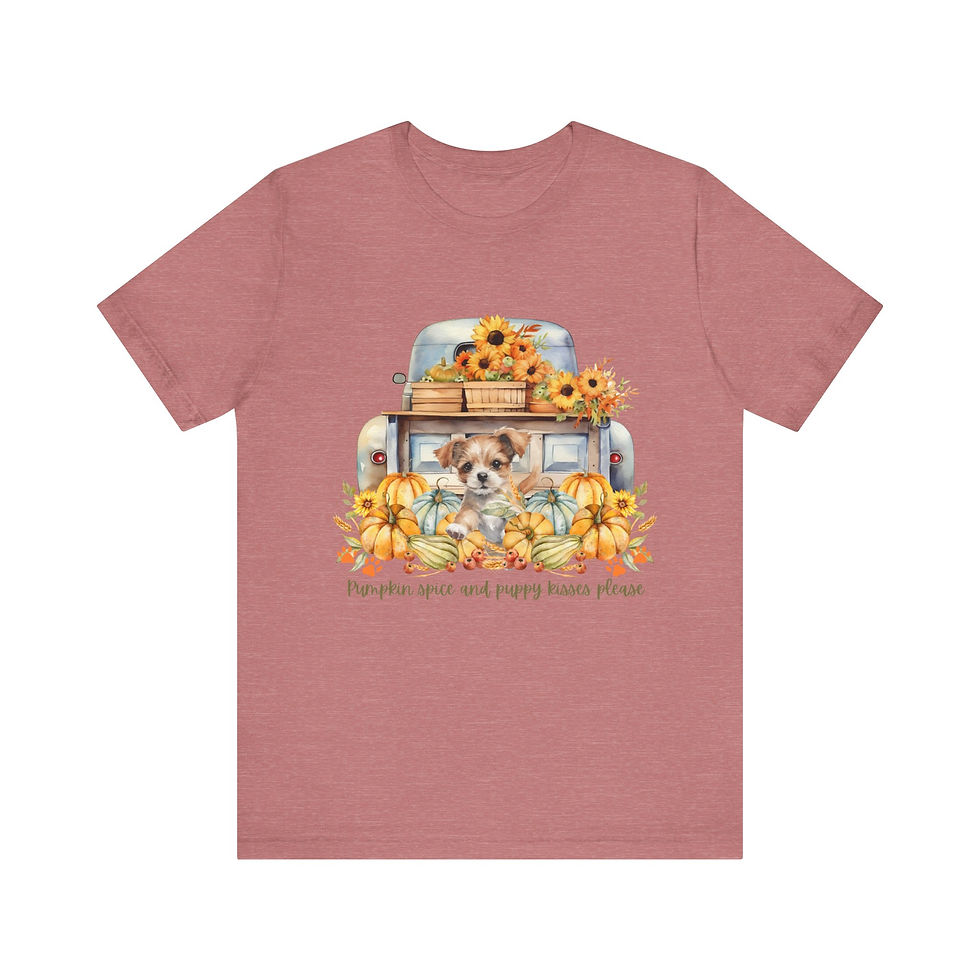 Thumbnail: Pumpkin Spice and Puppies Vintage Tee