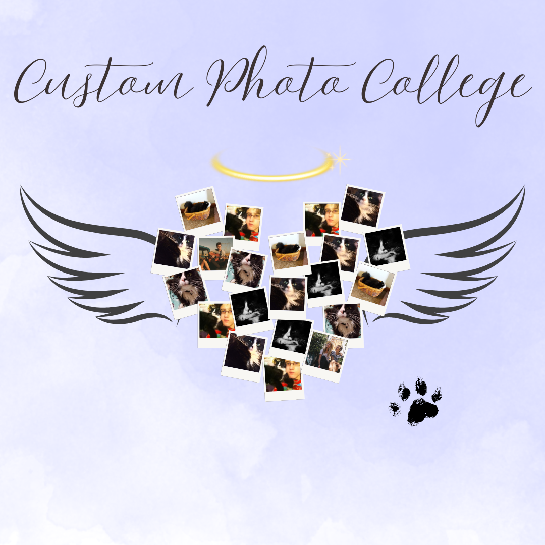 Custom Pet Photo Collage (Made to Order)