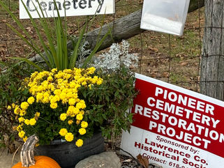 Cemetery Restoration 2024