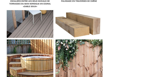 Proposition de matériaux pour les éléments maçonnés pour un jardin exposé Nord à Confort-M