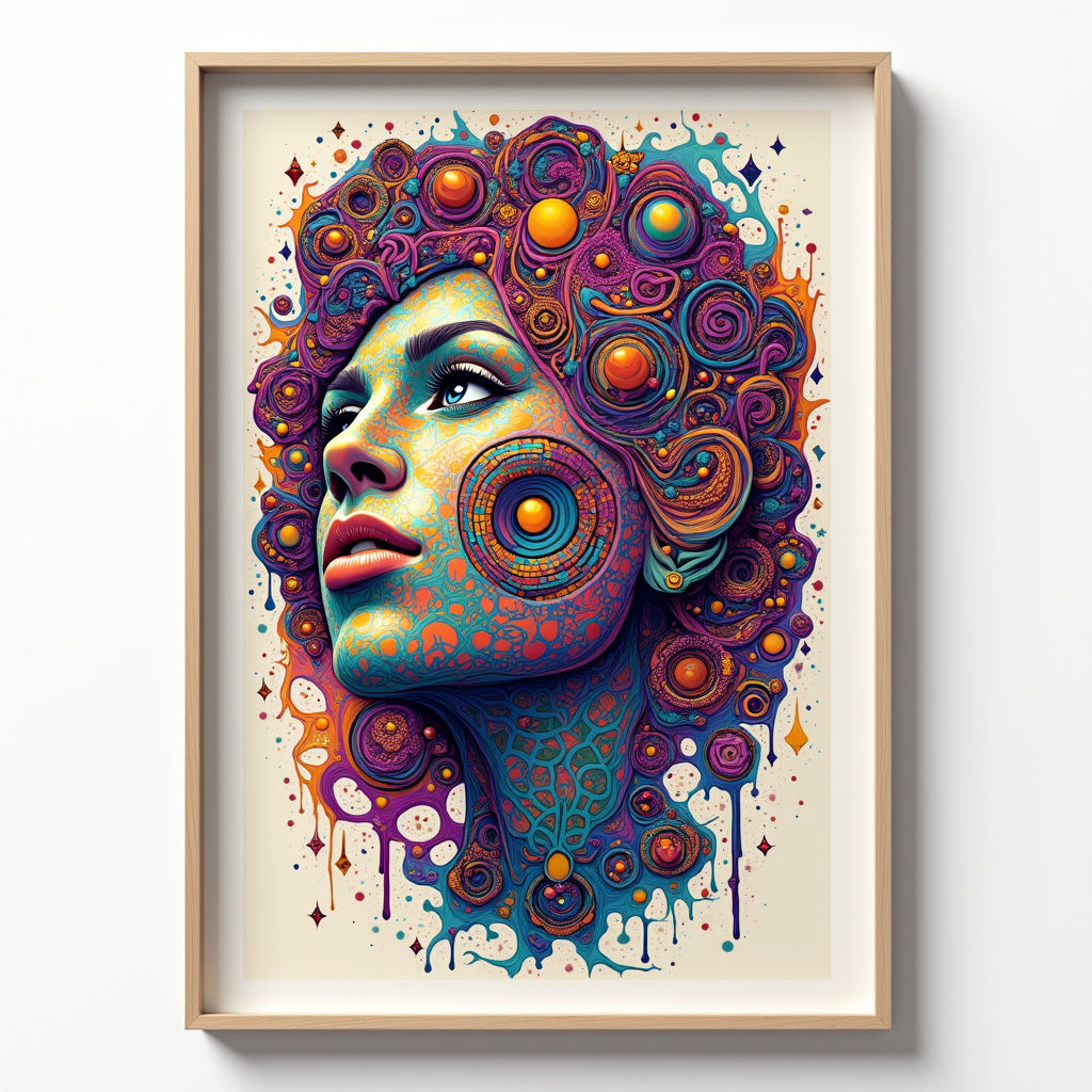 Psychedelic Art Print