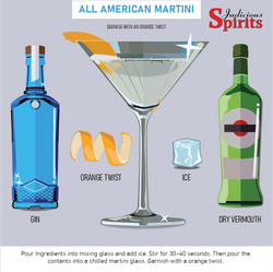 All American Martini Cocktail-8